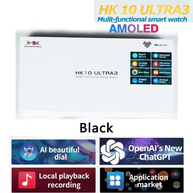 Smartwatch HK10 Ultra 3 Max