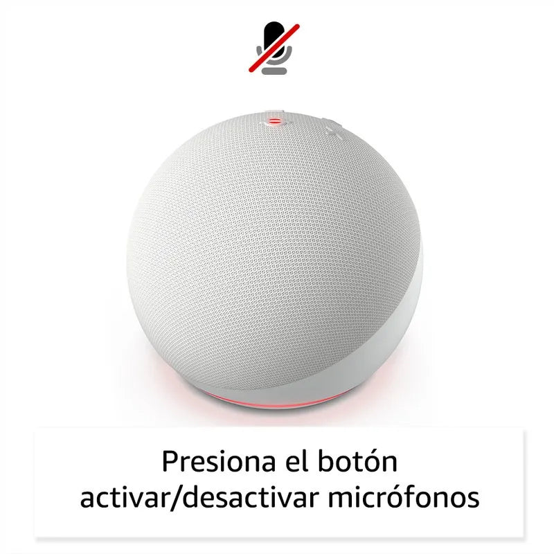 Amazon Alexa Asistente Virtual Color Blanco