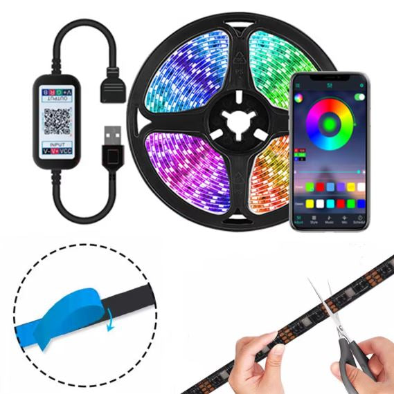 Luz led compatible con Alexa Rgb Wifi